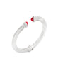 Giovanni Raspini Bangle Red Blade Piccolo