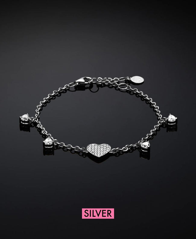 Chiara Ferragni Bracciale Cuori Silver