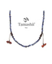 Collana Tamashii Tibet Mudra Corta Sodalite