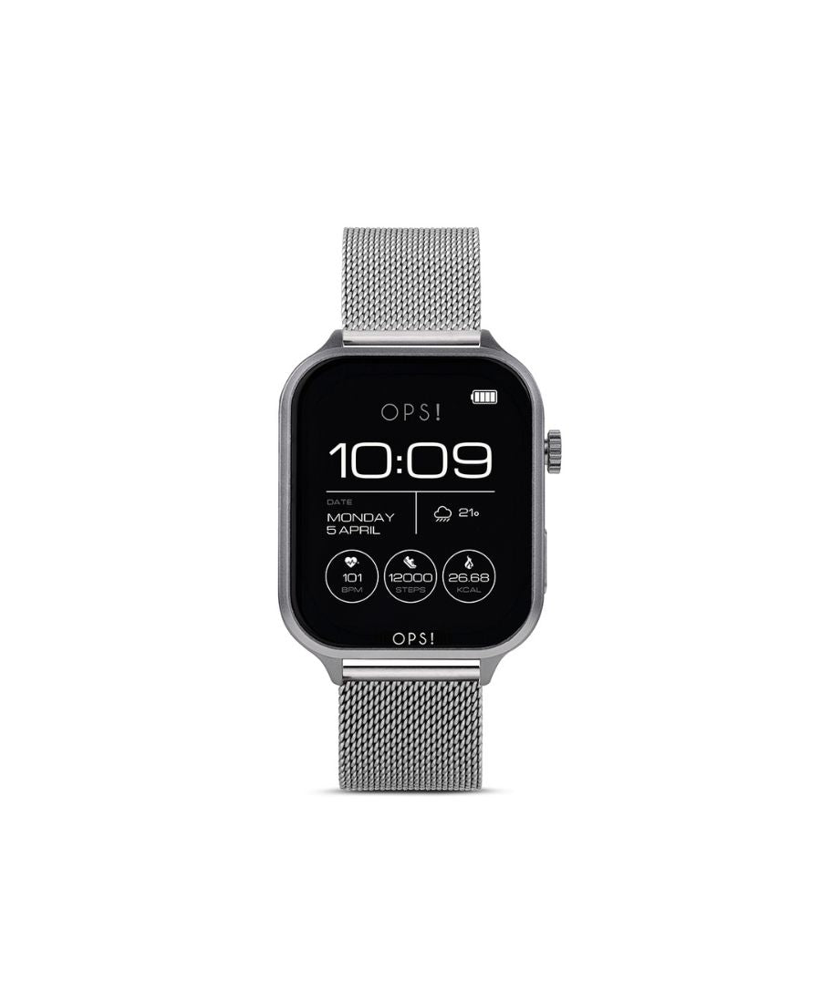 Ops!Smart Smartwatch CALL Max Amoled Acciaio