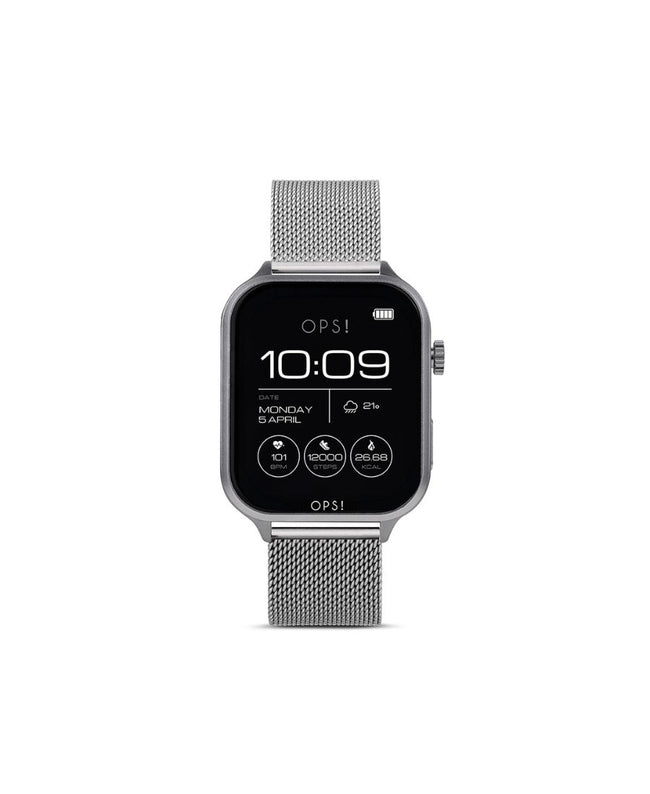 Ops!Smart Smartwatch CALL Max Amoled Acciaio