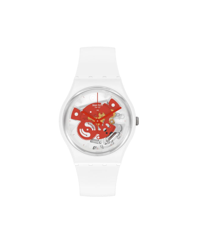 Swatch orologio Time to Red Small