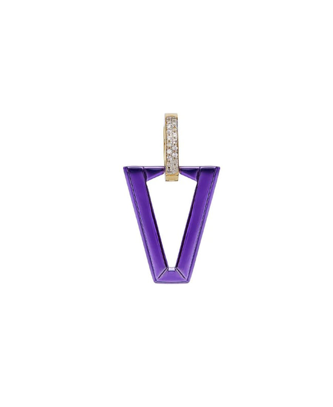 VALENTINA FERRAGNI Uali Metallic Violet