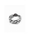 UNOde50 Bracciale di Cuoio Placcato Argento Sterling