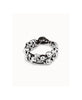 UNOde50 Bracciale di Cuoio Placcato Argento Sterling