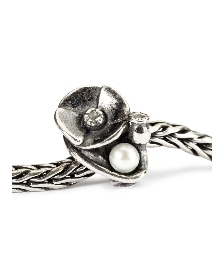 Trollbeads  Papavero d'Agosto