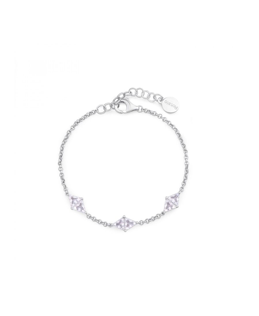 Rosato Bracciale Argento Morbido