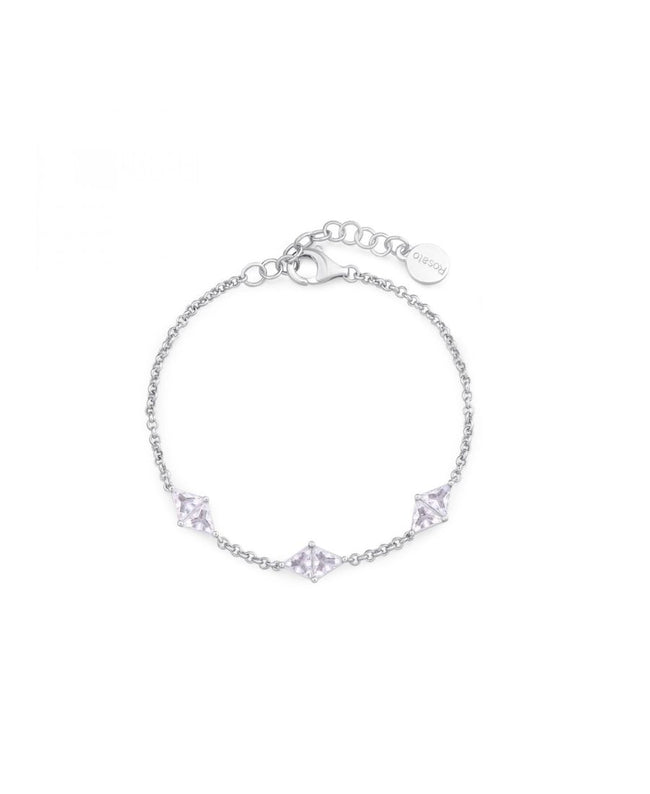 Rosato Bracciale Argento Morbido