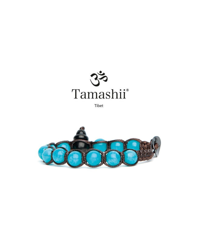 Bracciale Tamashii Shungite con Giada verde acqua