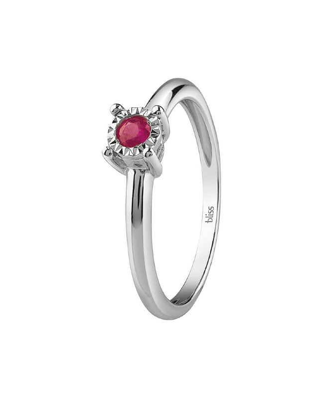 Bliss anello solitario Rugiada Colors (4755443417168)