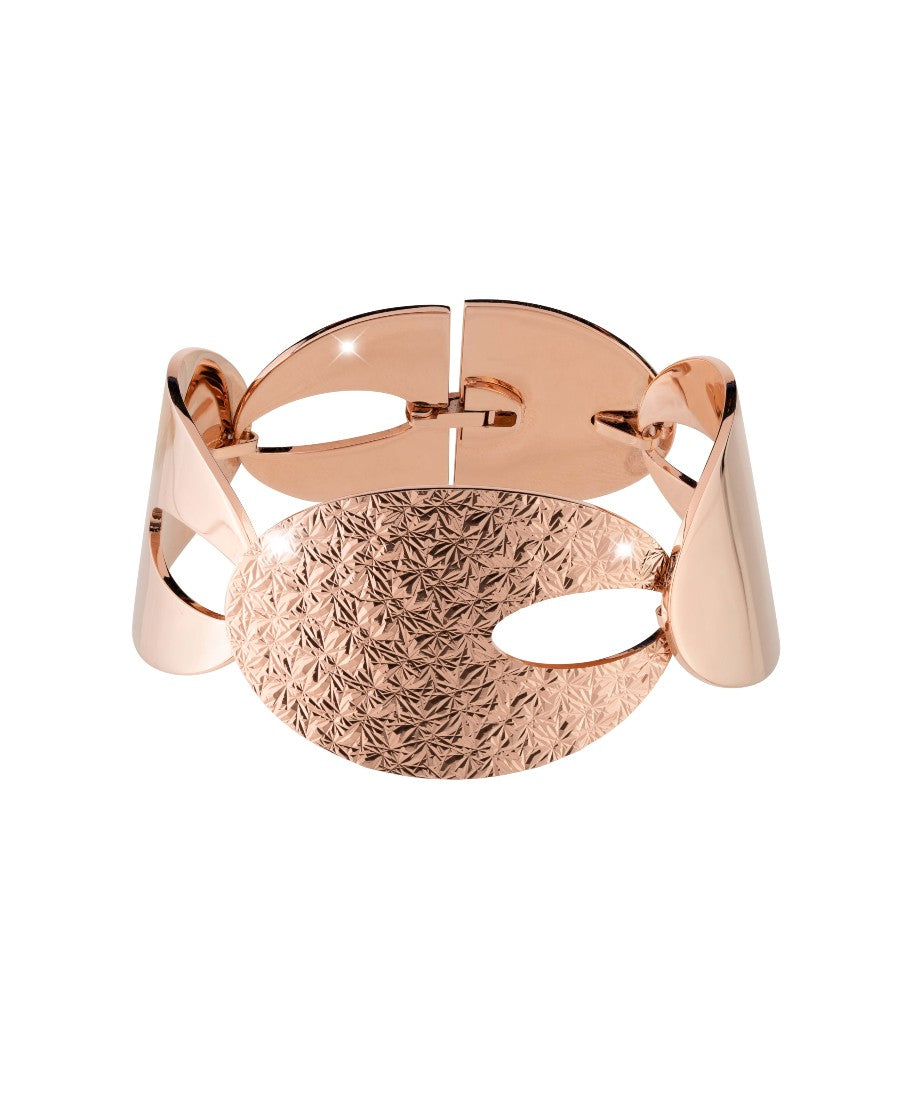 Rebecca Bracciale Femme con ovali diamantati rosegold