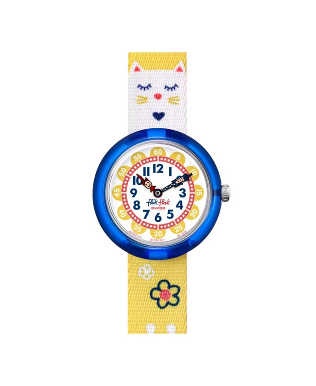 Orologio Flik Flak Jumping Cat