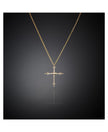 Chiara Ferragni Collana Pendente Gothic Cross Gold