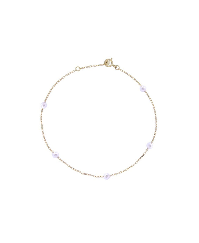 Rue Des Mille Bracciale con Mini Perle - Oro18Kt