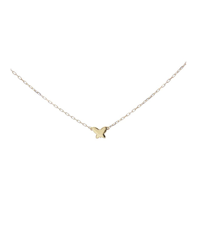 Rue Des Mille Girocollo Farfalla - Oro18Kt