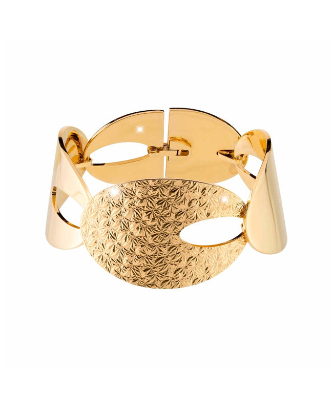 Rebecca Bracciale Femme con ovali diamantati gold